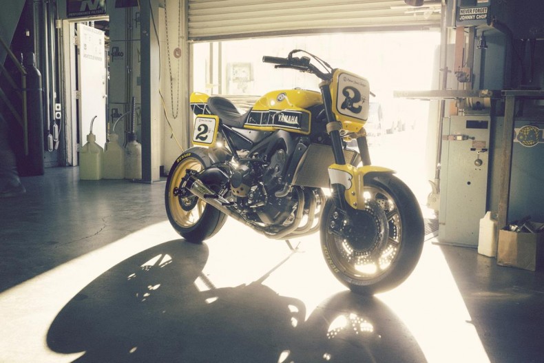 Les détails de la MT-09 façon Roland Sands