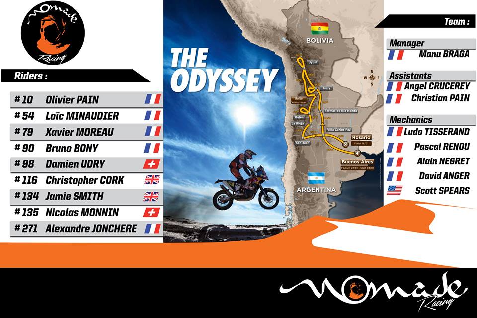 Deux Suisses dans la course du Dakar 2016