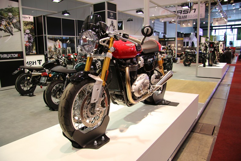 Le plein d’évolutions chez Triumph au salon de Bruxelles 2016
