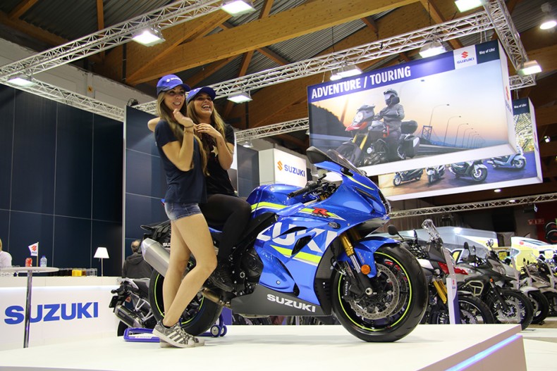 Le stand Suzuki au salon de Bruxelles 2016