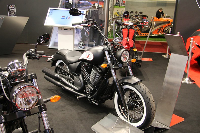 Victory, Indian et Polaris au salon de Bruxelles 2016