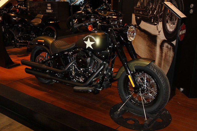 Harley-Davidson au salon de Bruxelles