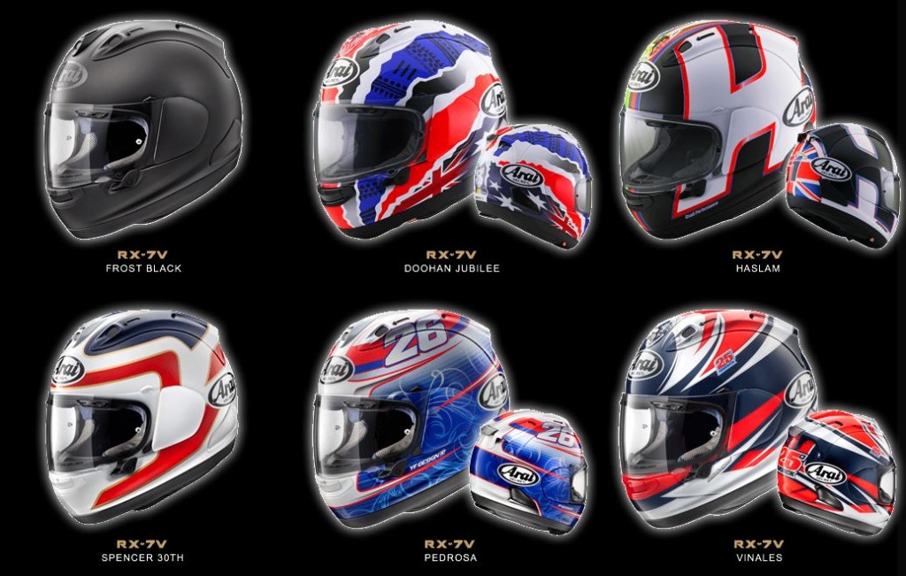 Le tout nouveau Arai RX7 V