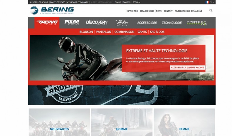 Un nouveau site pour Bering