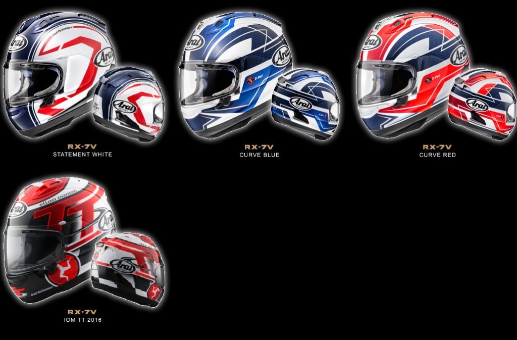 Le tout nouveau Arai RX7 V