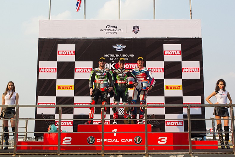 WorldSBK -Thaïlande – Course 1 – Victoire de Jonathan Rea !