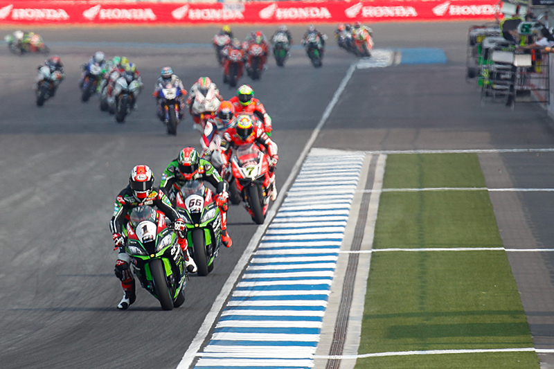 WorldSBK -Thaïlande &#8211; Course 1 &#8211; Victoire de Jonathan Rea !