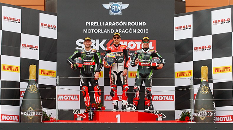 WorldSBK – Chaz Davies signe un doublé à Aragon !