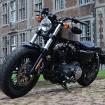 Essai de la  Harley-Davidson Forty-Eight Dark Custom 2016 : le retour aux sources.