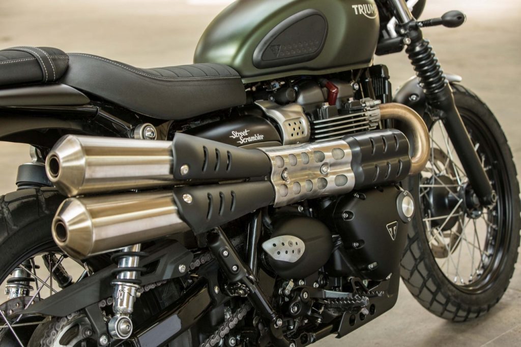 La Triumph Street Scrambler