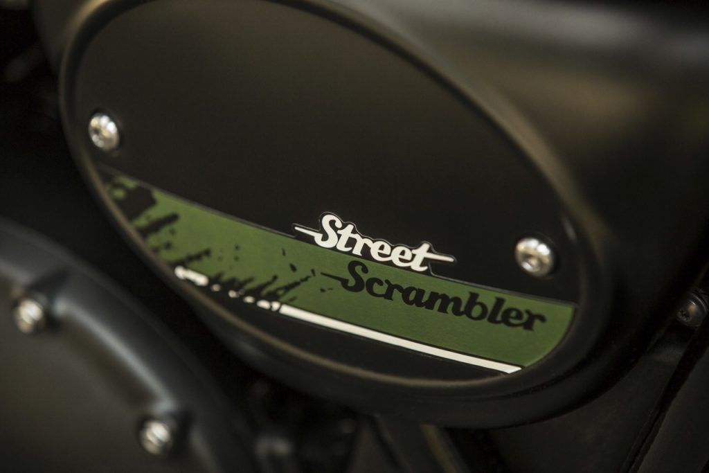 La Triumph Street Scrambler