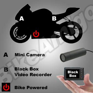 Une Dashcam pour moto chez 4K Cams : la Bikeamigo
