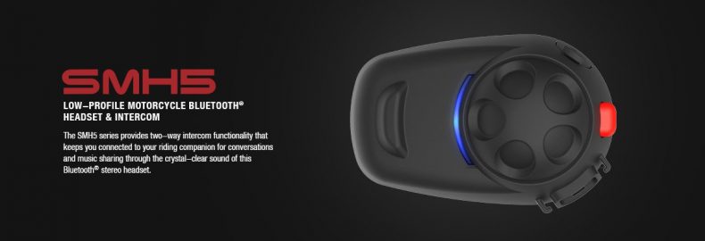 SENA SMH5 : intercom Bluetooth pour moto et scooter