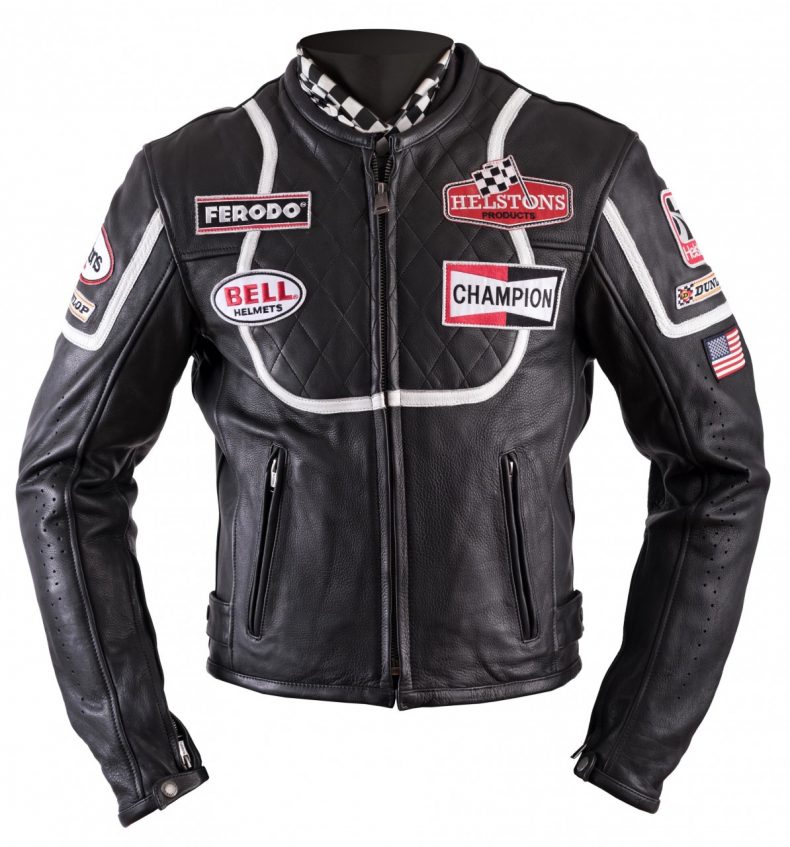Helstons Anaheim, cuir sport rétro … on aime