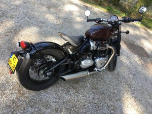 Triumph Bobber : Back to the futur