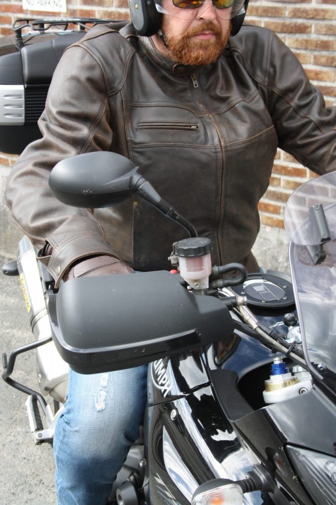 Blouson cuir Zolki Biker Vintage, chic et pas cher.