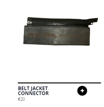 Richa Belt Jacket Connector, soyez connectés