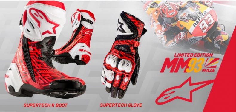 Alpinestars gâte les fans de Marc Marquez