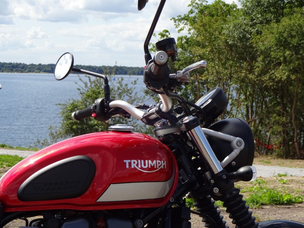 Triumph Street Scrambler fidèle et éternelle