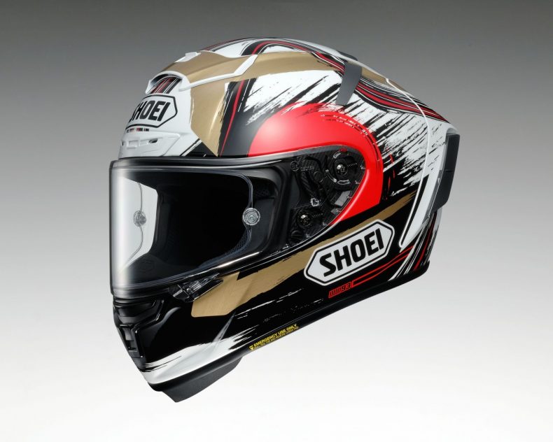 Des réplicas Marquez chez Shoei