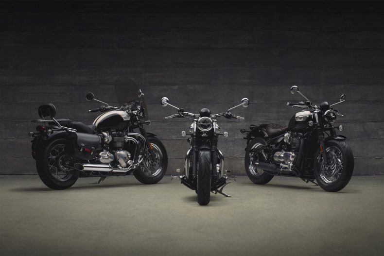 Deux nouvelles Triumph Bonnevilles chez Triumph