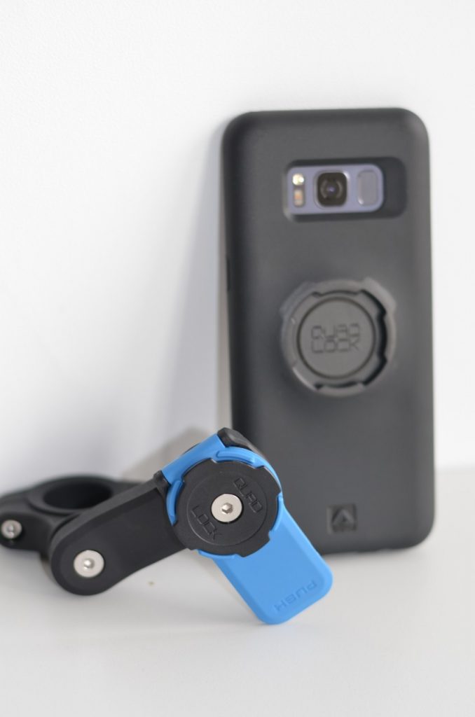 Votre Smartphone sur votre moto avec Quad Lock