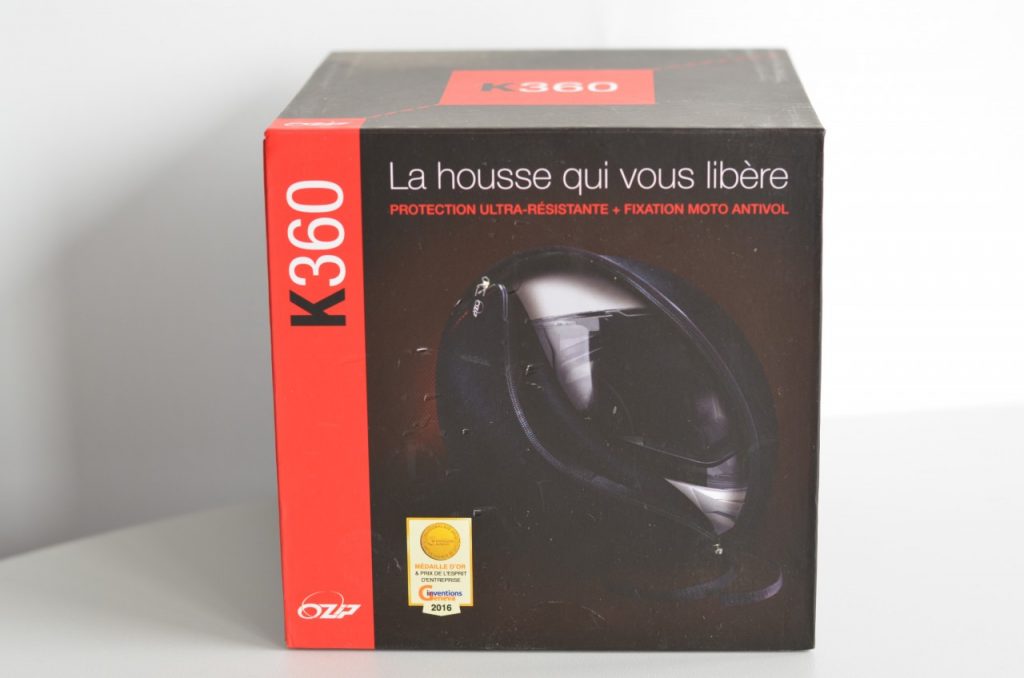 Ozip K360 ou comment protéger votre casque à l&rsquo;arrêt.