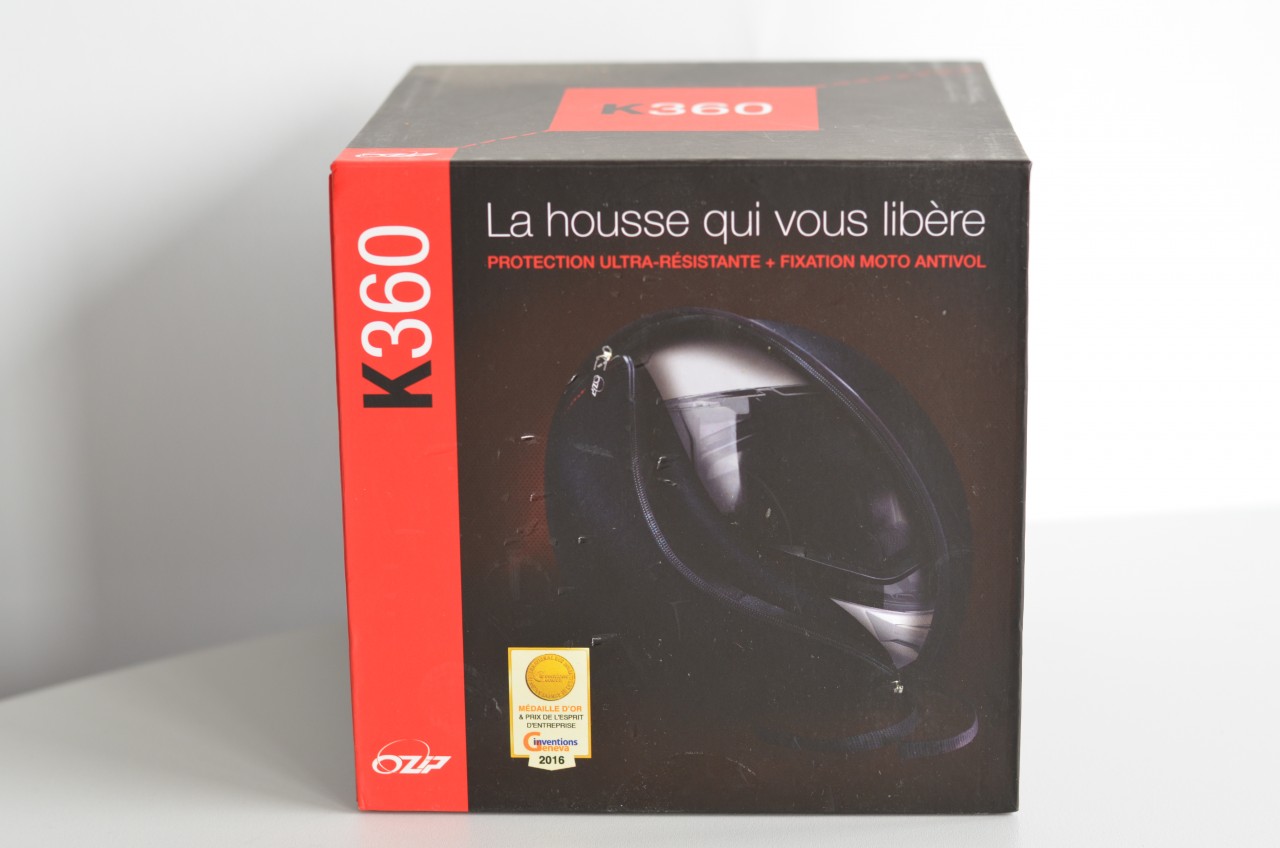 Housse casque et fixation antivol K360 Ozip - Motorcycles Legend shop