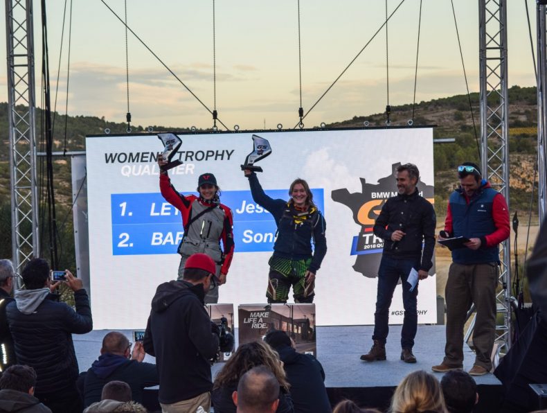 La Belge Jessica Leyne finaliste du BMW GS Trophy