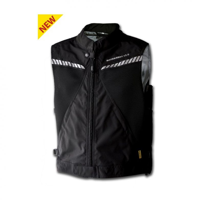 Le gilet airbag Motoairbag V2.0C recto-verso obtient 3 étoiles au SRA