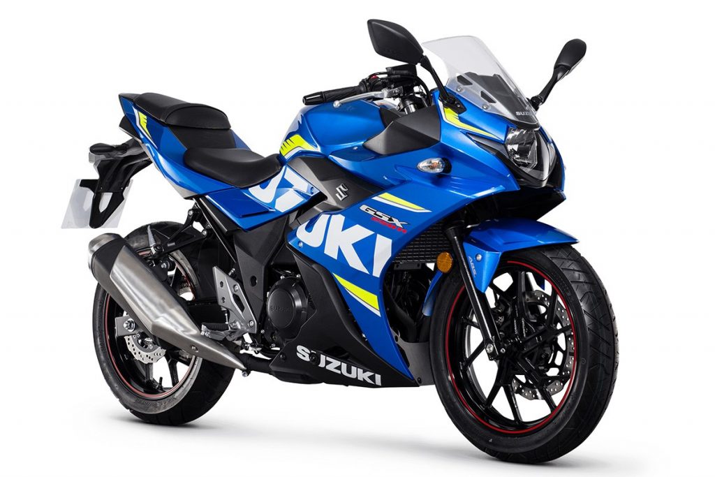 Suzuki GSX250R: elle brouille les pistes