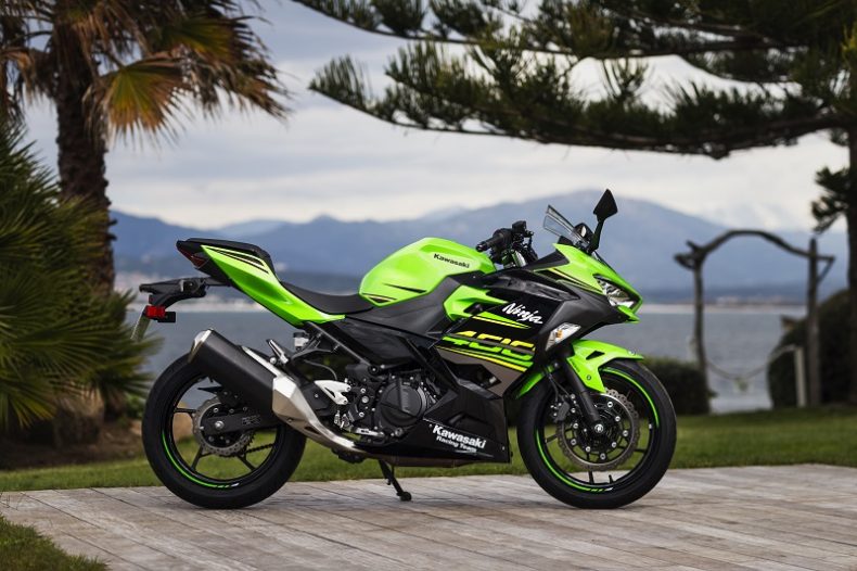 Le sport en A2, oui avec la Kawasaki 400 Ninja