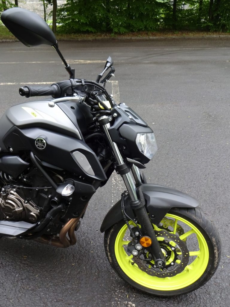 La nouvelle Yamaha MT-07 encore meilleure