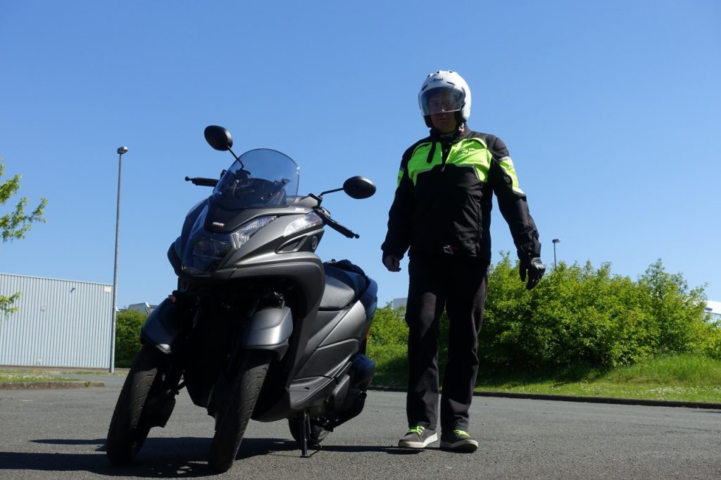 Yamaha Tricity 125, mobilité et sécurité.