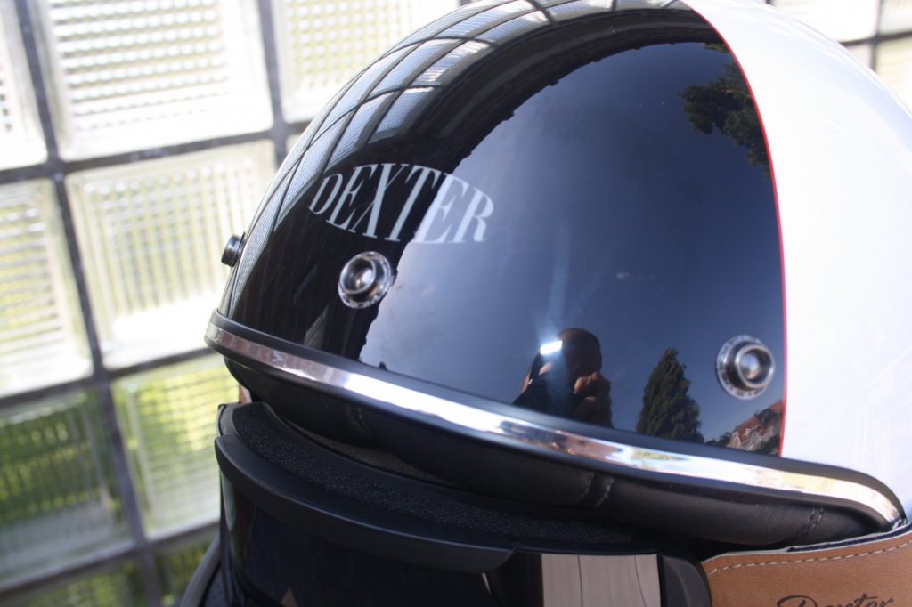 Casque Dexter Marty Pistons et masque Dexter Binocle, Vintage abordable.