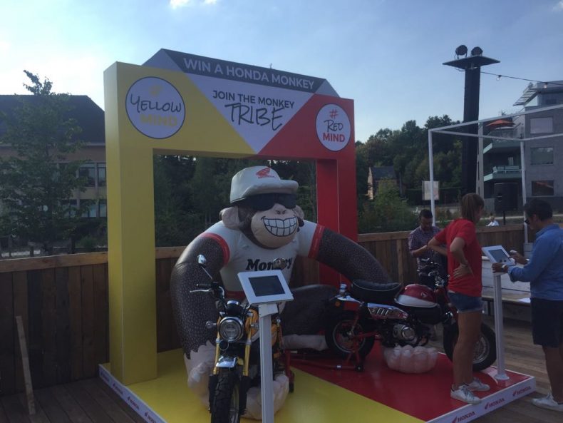 Le Honda Monkey Tour en Belgique