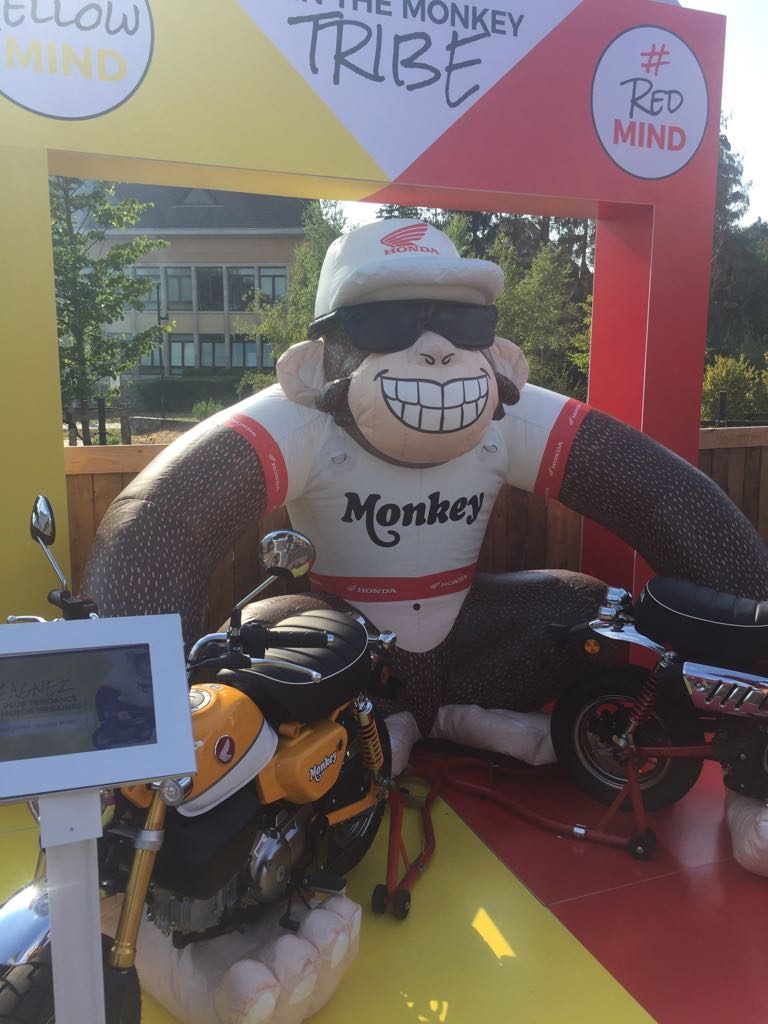 Le Honda Monkey Tour en Belgique