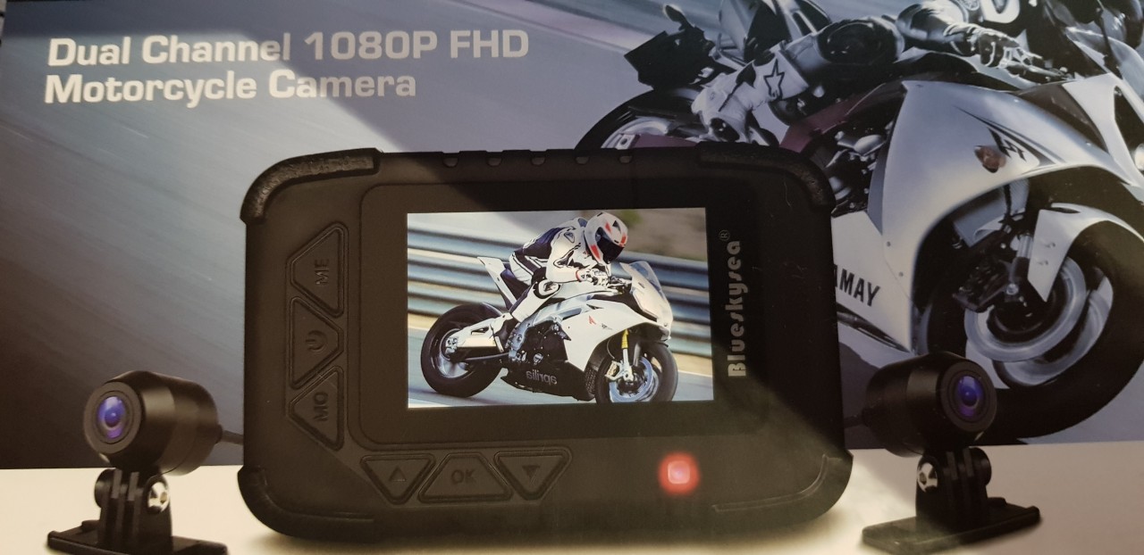 Camera Moto Double Objectif Full HD - Camera motoCamera moto