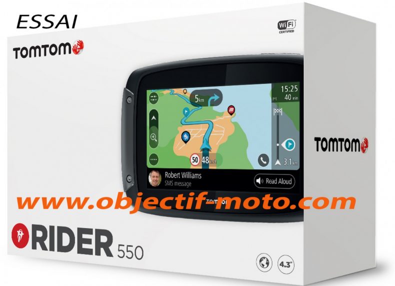Tomtom Rider 550 plus que la navigation