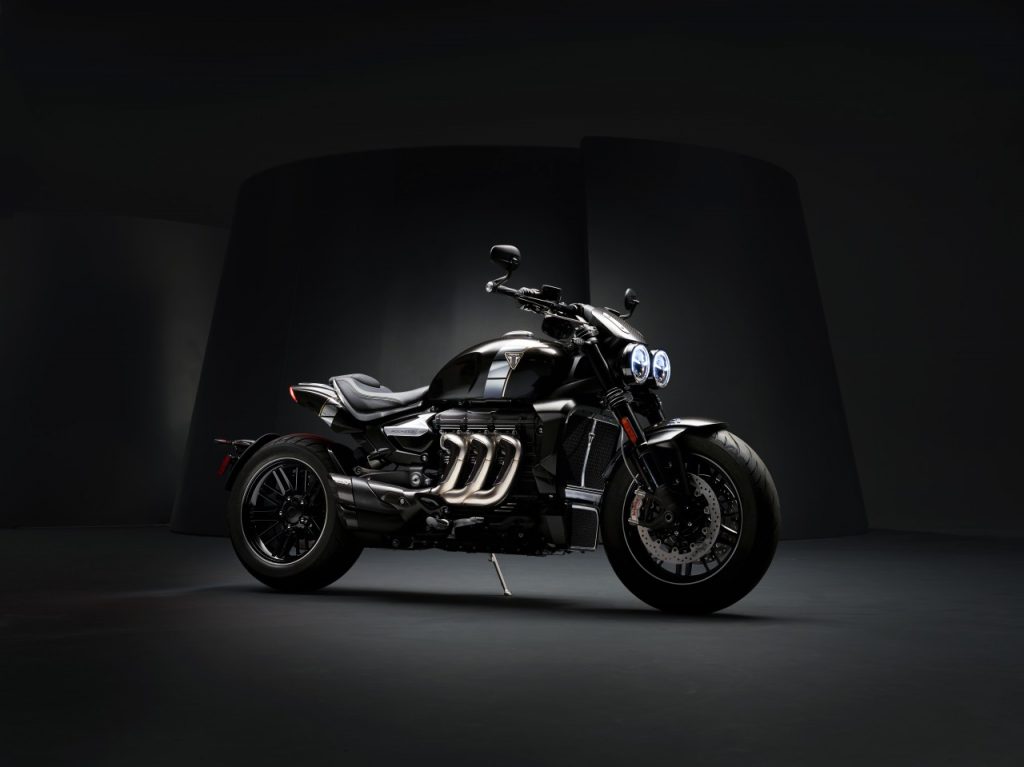 Nouveautés Triumph : Thruxton TFC et la future Rocket TFC