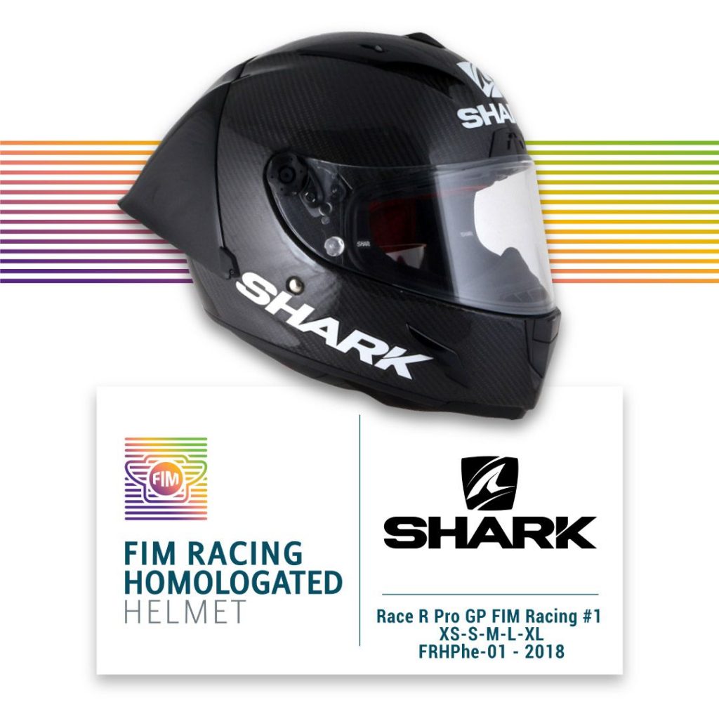 SHARK présente le premier casque homologué FIM pour la compétition