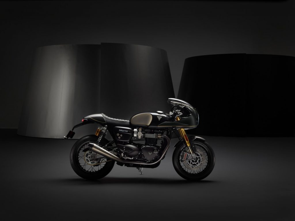 Nouveautés Triumph : Thruxton TFC et la future Rocket TFC