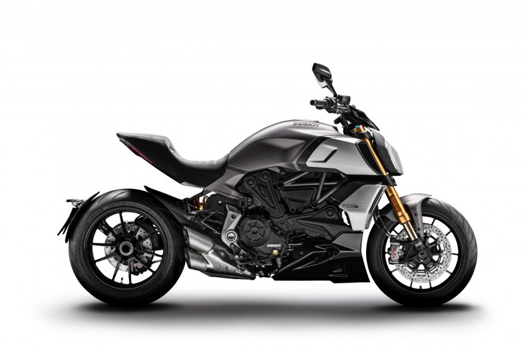 Le nouveau Ducati Diavel 1260 au Salon International de Genève.