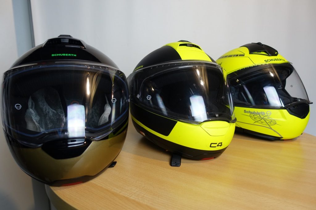 Schuberth C4 Pro, en progression