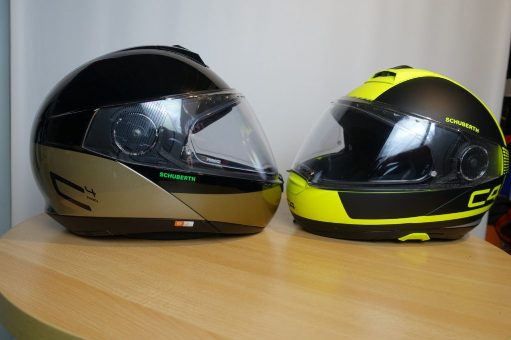 Schuberth C4 Pro, en progression