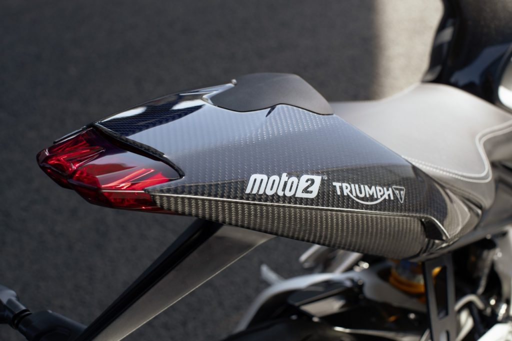 Enfin, diront certains, la Triumph Daytona Moto 2 765 édition limitée