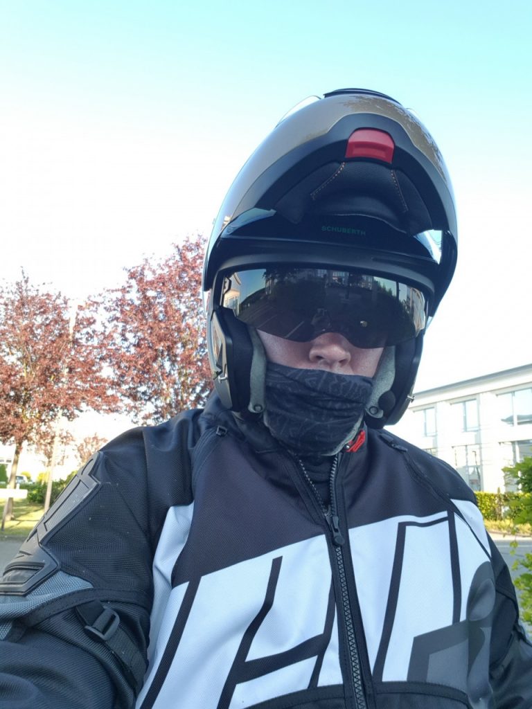 Schuberth C4 Pro, en progression