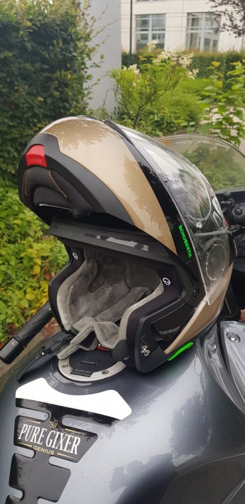 Schuberth C4 Pro, en progression