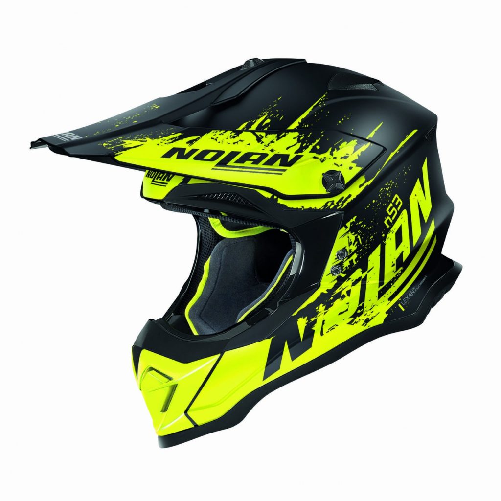 Un casque de cross chez Nolan, le N53