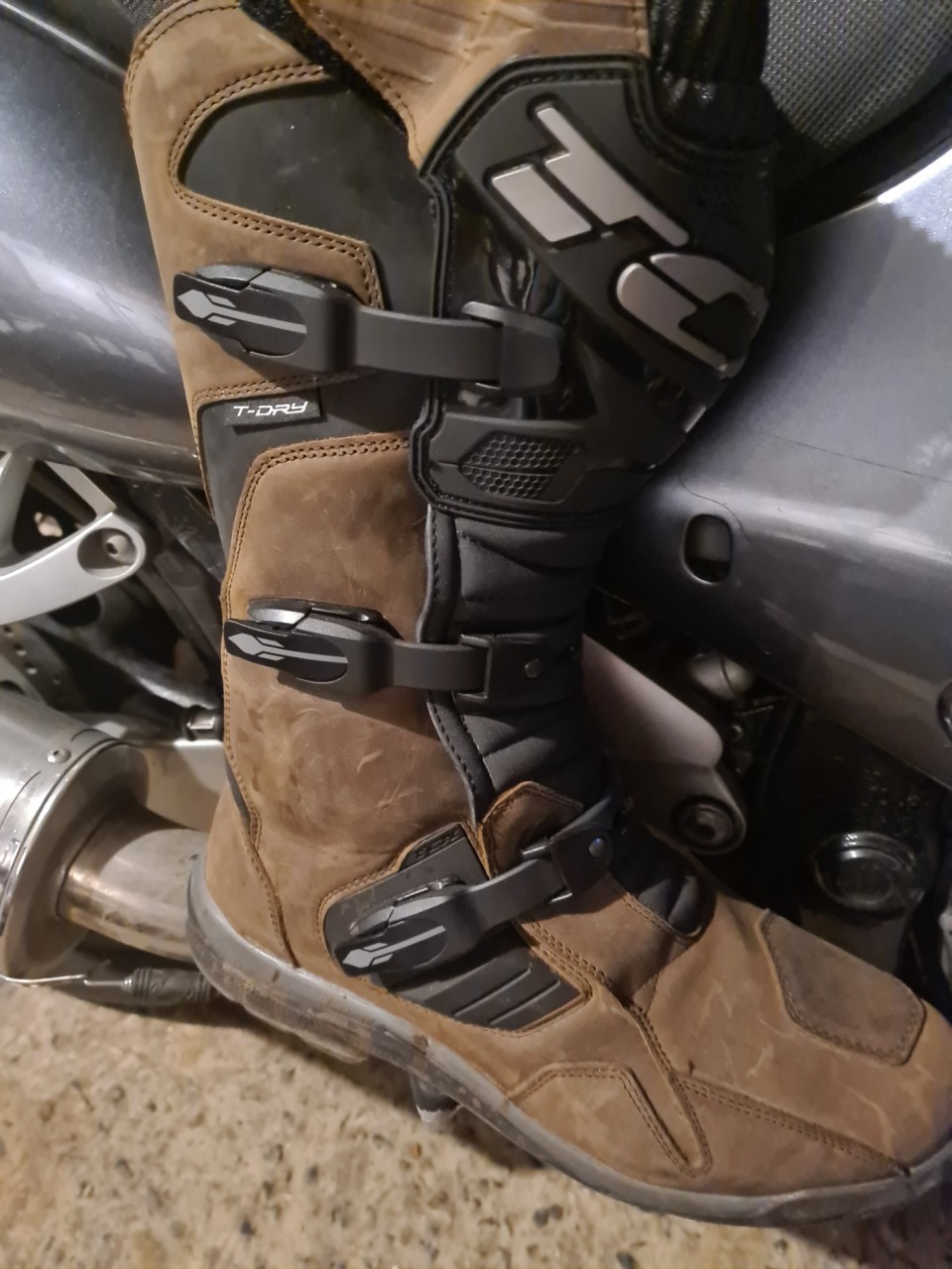 Bottes Moto TCX Tourstep WP Homme - Imperméables - Confort Et Protection Pour Touring